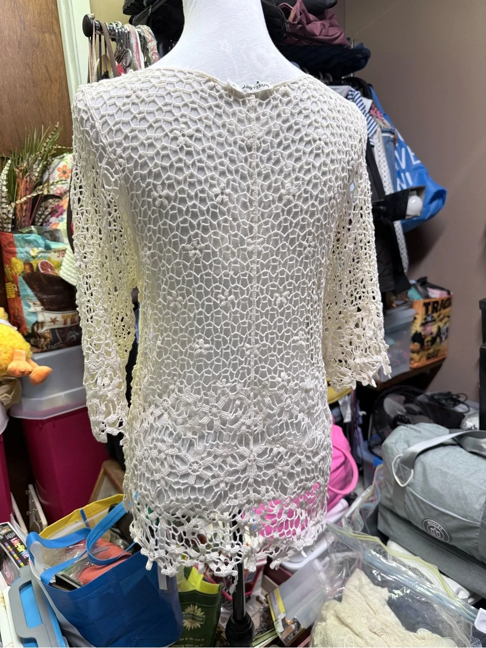 Free People open crochet